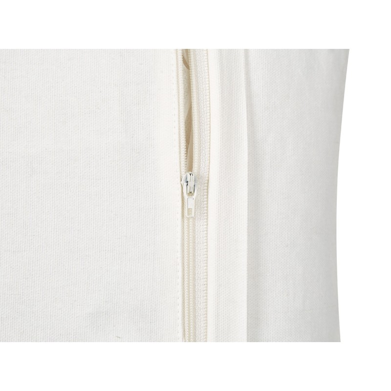 Zestaw 2 poduszek dekoracyjnych SCIRPUS Bawełna 45 x 45 cm Żółty Wzór kwiatowy