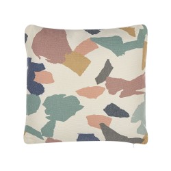 Zestaw 2 poduszek dekoracyjnych FOTHERGILLA 45 x 45 cm Kolorowy Wzór abstrakcyjny