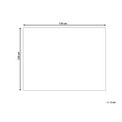 Koc CHILARI Bawełna 130 x 170 cm Beżowy