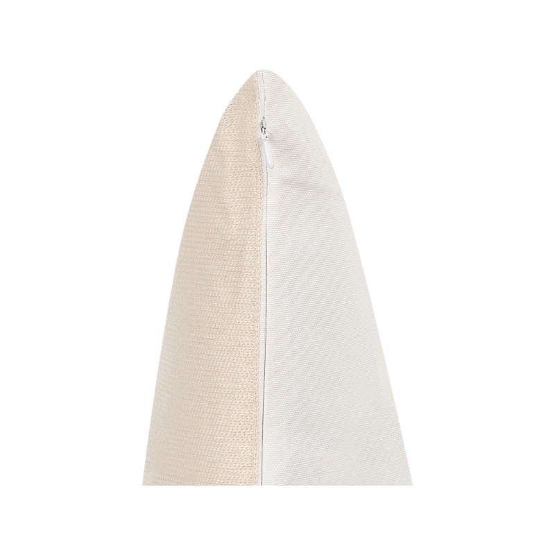 Zestaw 2 poduszek dekoracyjnych SILPHIUM Bawełna 45 x 45 cm Brązowy Wzór abstrakcyjny