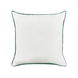 Zestaw 2 poduszek dekoracyjnych JOYCANDY Bawełna 45 x 45 cm Biały Wzór świąteczny