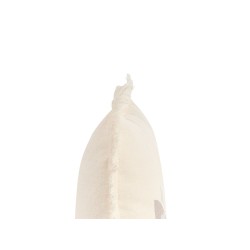 Zestaw 2 poduszek dekoracyjnych WATTLE 60 x 60 cm Jasnobeżowy Wzór zwierzęcy