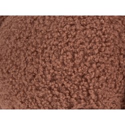 2 poduszki dekoracyjne boucle dynia ⌀ 35 cm brązowe MUNCHKIN