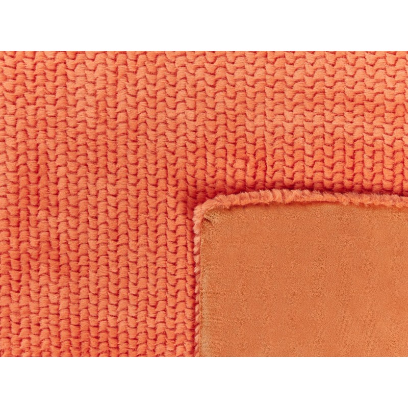 Koc BJAS 150 x 200 cm Pomarańczowy