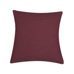 Zestaw 2 poduszek dekoracyjnych CAMPANULA 43 x 43 cm Czerwony Jednolity