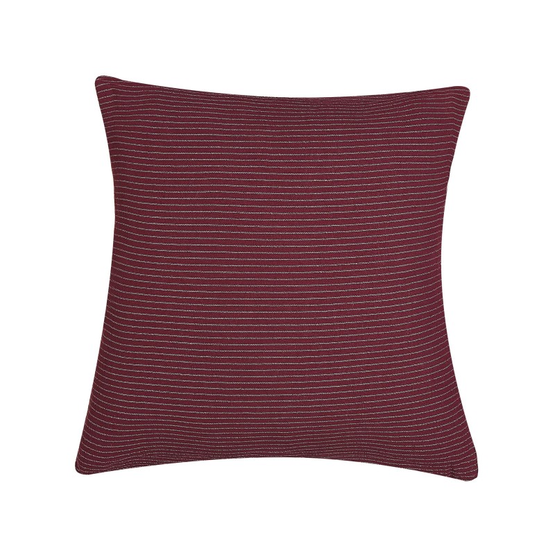 Zestaw 2 poduszek dekoracyjnych CAMPANULA 43 x 43 cm Czerwony Jednolity