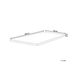 Materac nawierzchniowy COMFY 160 x 200 cm