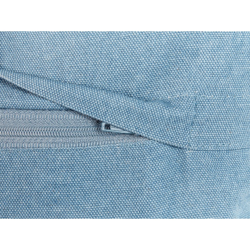 Zestaw 2 poduszek dekoracyjnych VALVARIA Bawełna 30 x 50 cm Niebieski Wzór zygzak