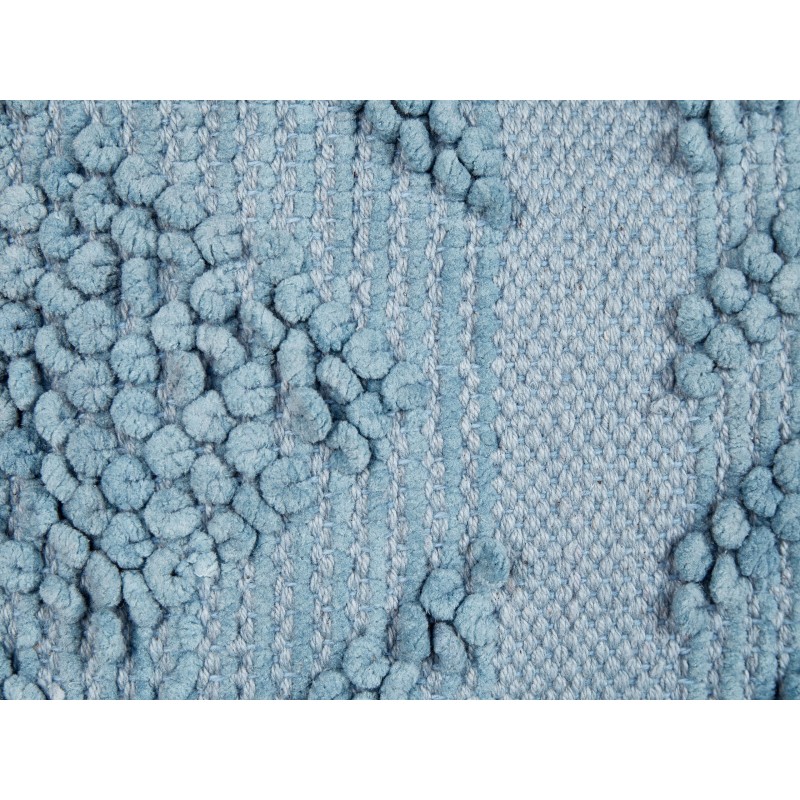 Zestaw 2 poduszek dekoracyjnych VALVARIA Bawełna 30 x 50 cm Niebieski Wzór zygzak