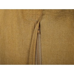 Zestaw 2 poduszek dekoracyjnych CUMBUM Juta 45 x 45 cm Brązowy Wzór orientalny