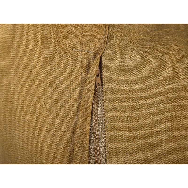 Zestaw 2 poduszek dekoracyjnych CUMBUM Juta 45 x 45 cm Brązowy Wzór orientalny