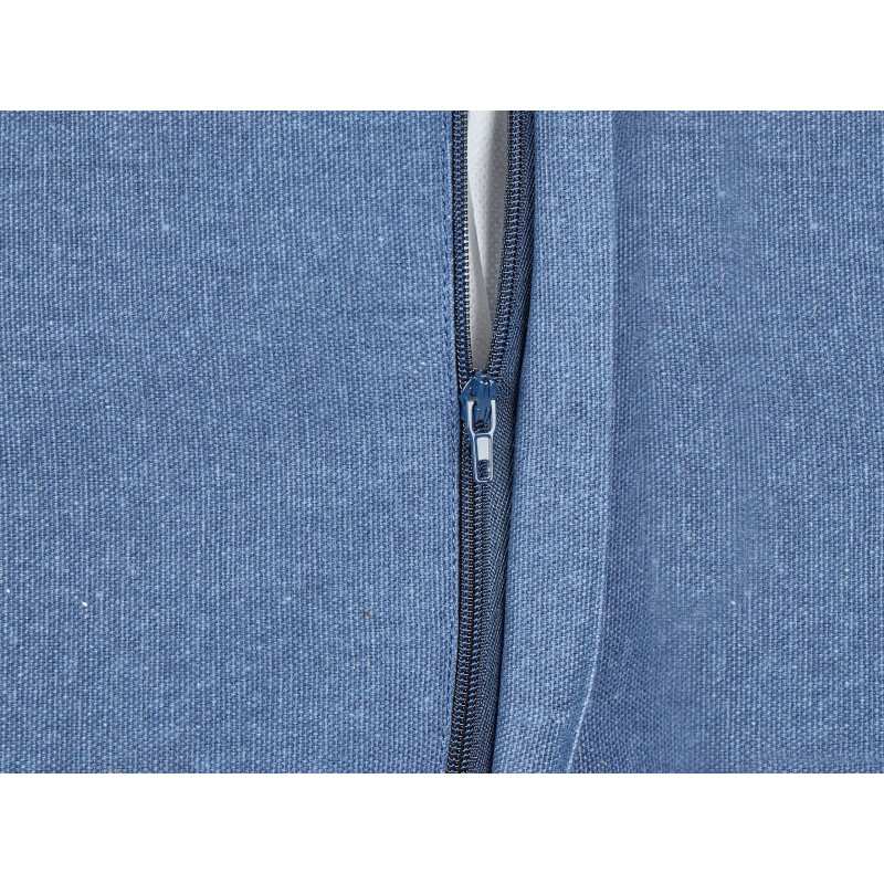 Zestaw 2 poduszek dekoracyjnych PENTAS Welur 45 x 45 cm Granatowy Wzór zwierzęcy