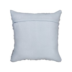 Zestaw 2 poduszek dekoracyjnych GOREME Boucle 45 x 45 cm Niebieski Wzór geometryczny