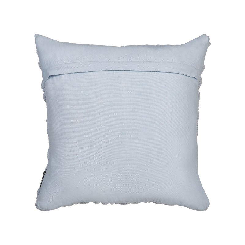 Zestaw 2 poduszek dekoracyjnych GOREME Boucle 45 x 45 cm Niebieski Wzór geometryczny