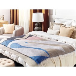 Koc YALADI 130 x 170 cm Kolorowy