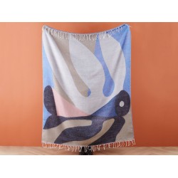 Koc YALADI 130 x 170 cm Kolorowy