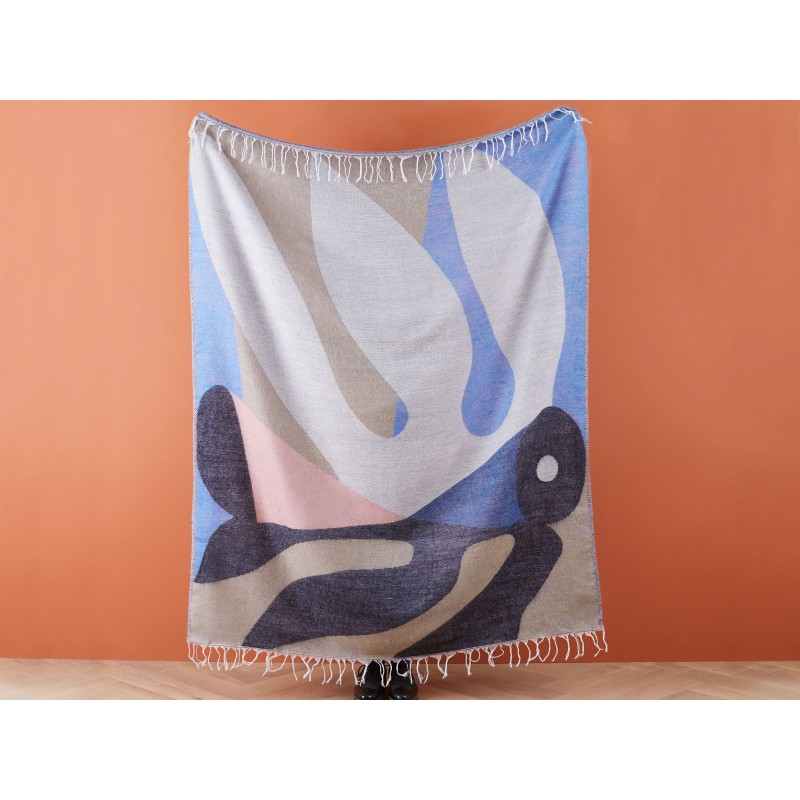 Koc YALADI 130 x 170 cm Kolorowy