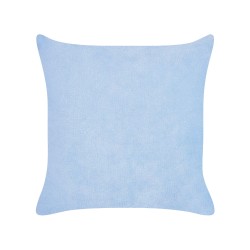 Zestaw 2 poduszek dekoracyjnych MILLET Sztruks 43 x 43 cm Niebieski Wzór geometryczny