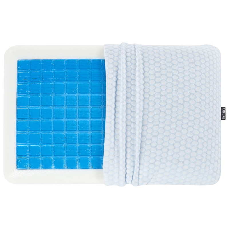 Poduszka EMIN Wysoka Pianka memory 40 x 60 cm Biały