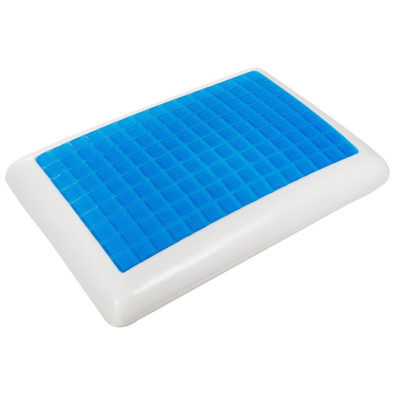 Poduszka EMIN Wysoka Pianka memory 40 x 60 cm Biały