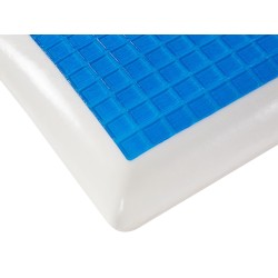 Poduszka EMIN Wysoka Pianka memory 40 x 60 cm Biały