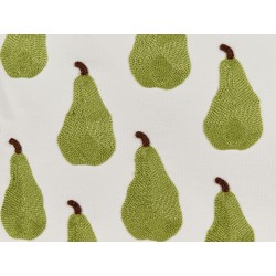 Zestaw 2 poduszek dekoracyjnych TRACHELIUM 45 x 45 cm Zielony Wzór roślinny