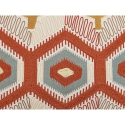 Zestaw 2 poduszek dekoracyjnych MAJRA Bawełna 40 x 60 cm Kolorowy Wzór geometryczny