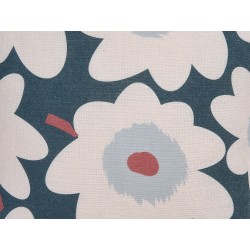 Zestaw 2 poduszek dekoracyjnych SESBANIA 45 x 45 cm Kolorowy Wzór kwiatowy