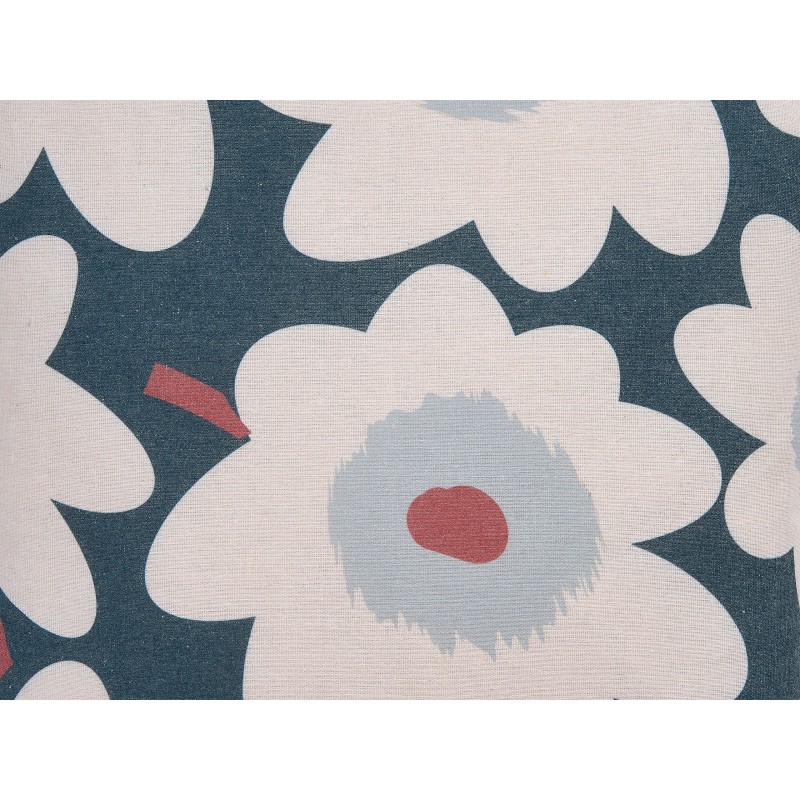 Zestaw 2 poduszek dekoracyjnych SESBANIA 45 x 45 cm Kolorowy Wzór kwiatowy