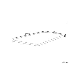 Materac nawierzchniowy COMFY 140 x 200 cm