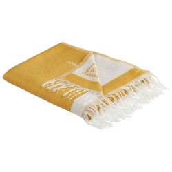 Koc JALKINI 130 x 170 cm Żółty