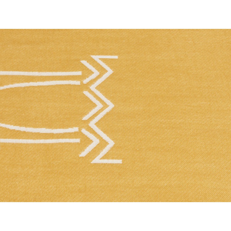Koc JALKINI 130 x 170 cm Żółty