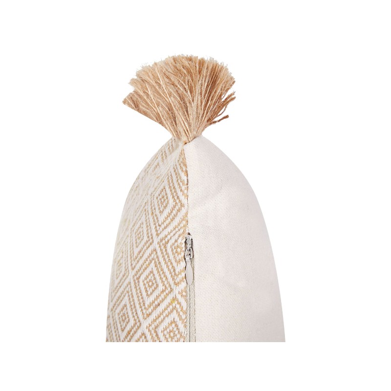 Zestaw 2 poduszek dekoracyjnych BOATH 30 x 50 cm Beżowy Jednolity