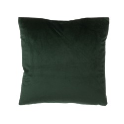 Zestaw 2 poduszek dekoracyjnych CELOSIA Welur 45 x 45 cm Ciemnozielony Wzór geometryczny