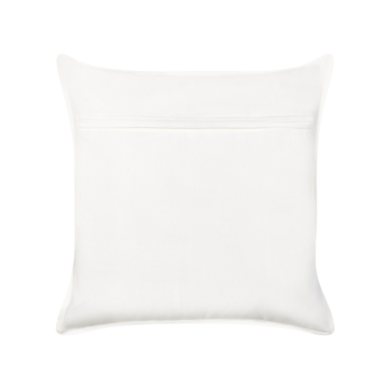 Zestaw 2 poduszek dekoracyjnych CORALIUM Bawełna 45 x 45 cm Biały Wzór roślinny