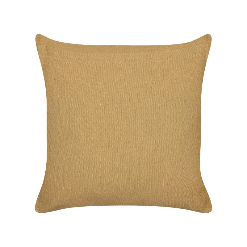 Poduszka dekoracyjna SALIX Bawełna 45 x 45 cm Piaskowy W paski