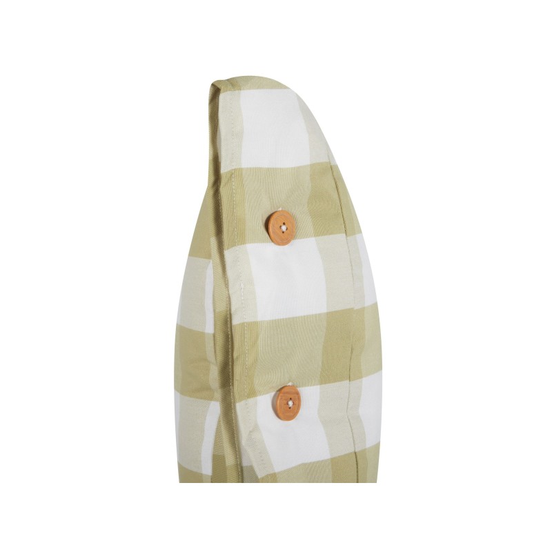 Poduszka dekoracyjna TAMNINE 40 x 60 cm Jasnozielony W kratkę