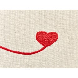 Zestaw 2 poduszek dekoracyjnych PLUMERIA Bawełna 45 x 45 cm Beżowy Z napisami