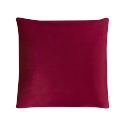 Zestaw 2 poduszek dekoracyjnych PINUS Welur 45 x 45 cm Czerwony Wzór geometryczny