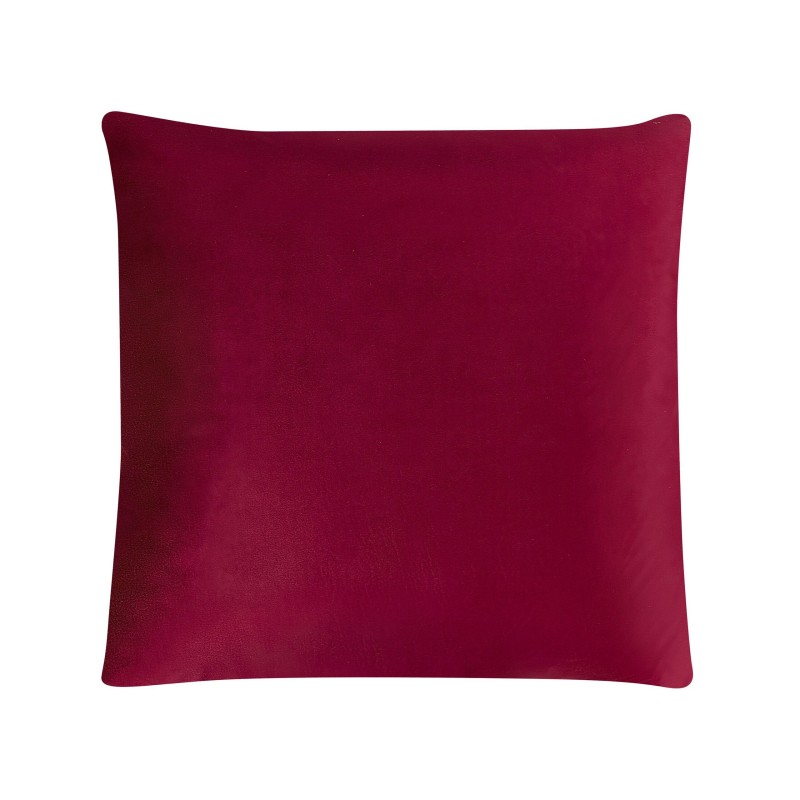 Zestaw 2 poduszek dekoracyjnych PINUS Welur 45 x 45 cm Czerwony Wzór geometryczny