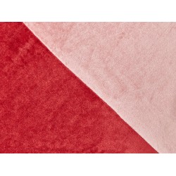 Zestaw 2 poduszek dekoracyjnych BORONIA Bawełna 45 x 45 cm Czerwony Wzór świąteczny