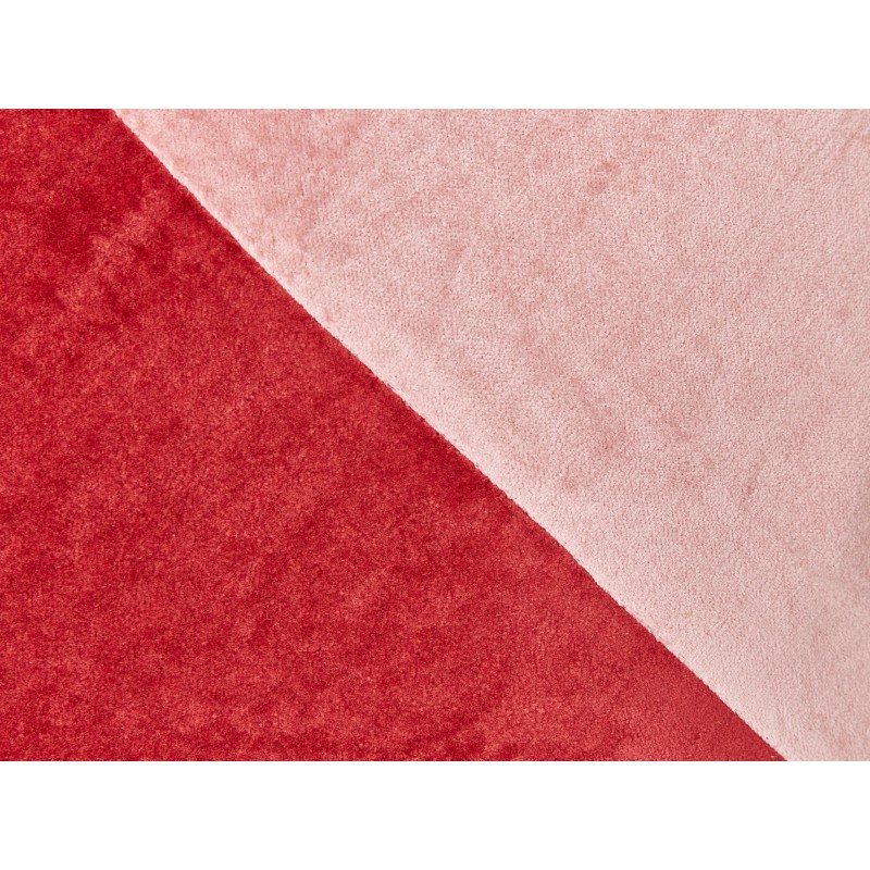 Zestaw 2 poduszek dekoracyjnych BORONIA Bawełna 45 x 45 cm Czerwony Wzór świąteczny