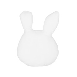 Bawełniana poduszka dla dzieci królik 53 x 43 cm biało-czarna KANPUR