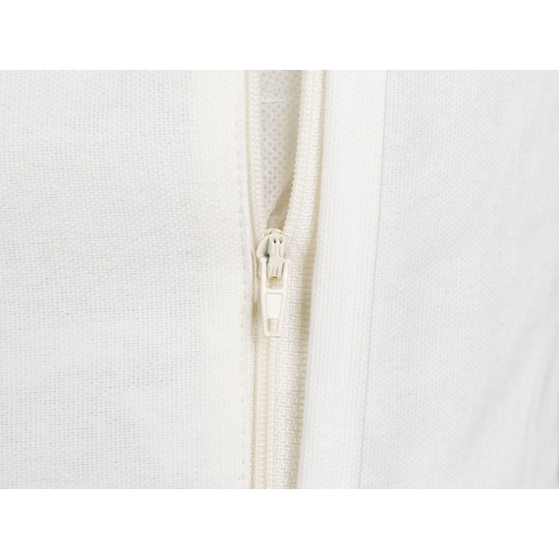 Zestaw 2 poduszek dekoracyjnych CYANOTIS Bawełna 45 x 45 cm Błękitny Wzór kwiatowy