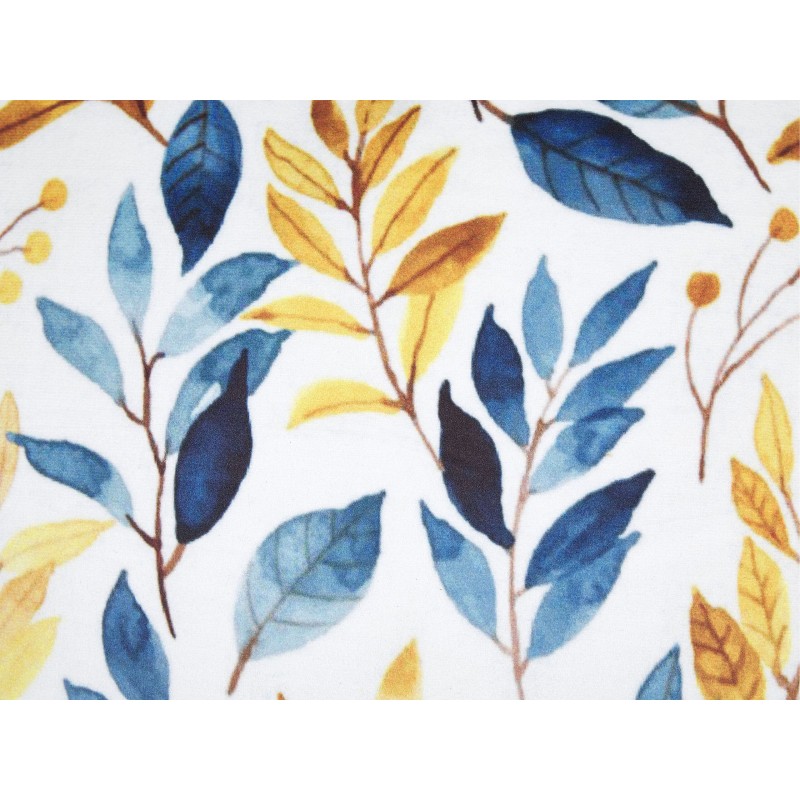 Poduszka dekoracyjna CATTLEYA Welur 45 x 45 cm Kolorowy Wzór roślinny