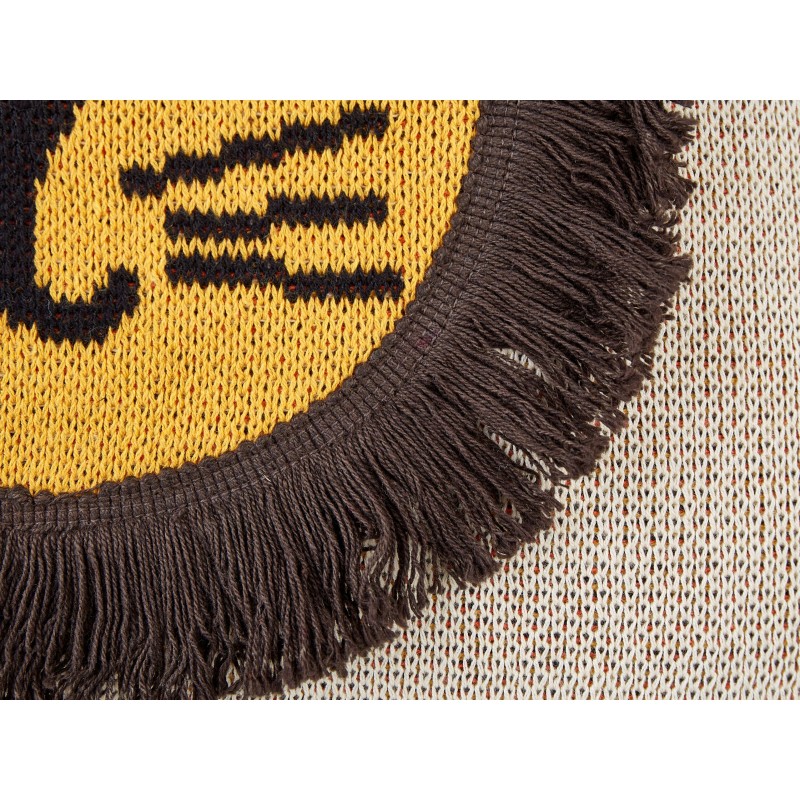 2 bawełniane poduszki dla dzieci z motywem lwa 45 x 45 cm beżowe SARANGAR