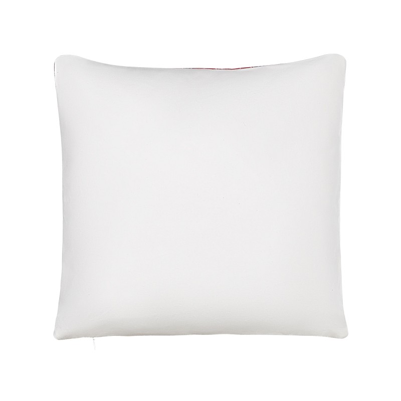 Zestaw 2 poduszek dekoracyjnych ROBBIE 45 x 45 cm Czerwony Wzór świąteczny