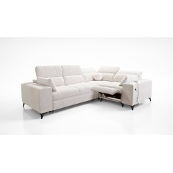 Ecksofa Ballagio II Mix mit Schlaf- und Relaxfunktion | Beste Qualität Flechtwerk, Spring 1116