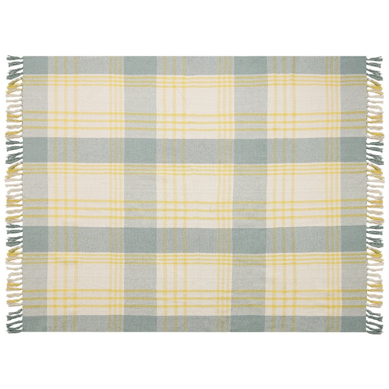 Koc BETALI Bawełna 125 x 150 cm Żółty