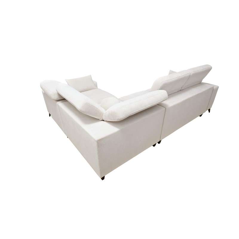 Ecksofa Ballagio II Mix mit Schlaf- und Relaxfunktion | Beste Qualität Flechtwerk, Spring 1116